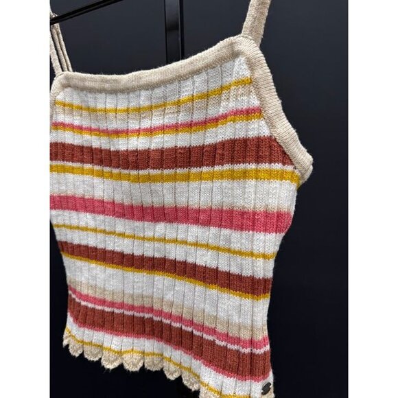 Roxy Striped Ribbed Sweater Tank - Picture 2 of 5